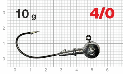 Джиг-головка Nautilus Corner NC-2217 hook №4/0, 10г, 5шт