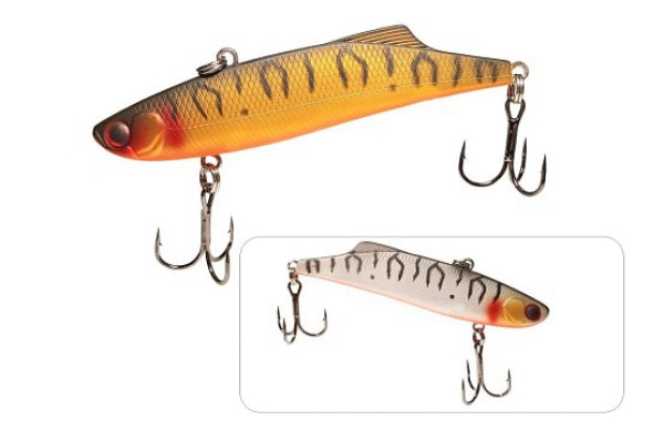 Воблер Mottomo Blade VIB 75S 75мм, 15г #Silver&Gold Tiger