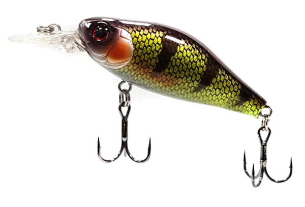 Воблер Mottomo DJ Crank 52F 52мм, 8г #Dark Perch