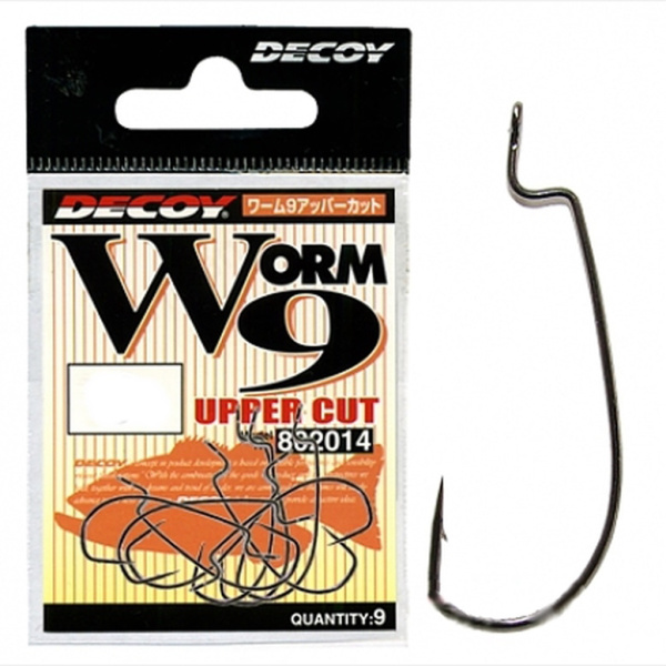 Крючок Офсетный Decoy Worm 9 №3 9шт