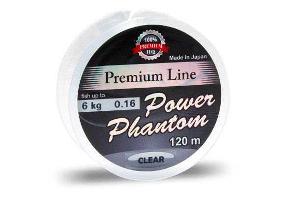 Монофильная леска Phantom Premium Line CLEAR 120м 0,18мм