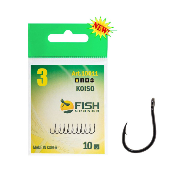 Крючок Одинарный Fish Season SODE-RING №3 10шт