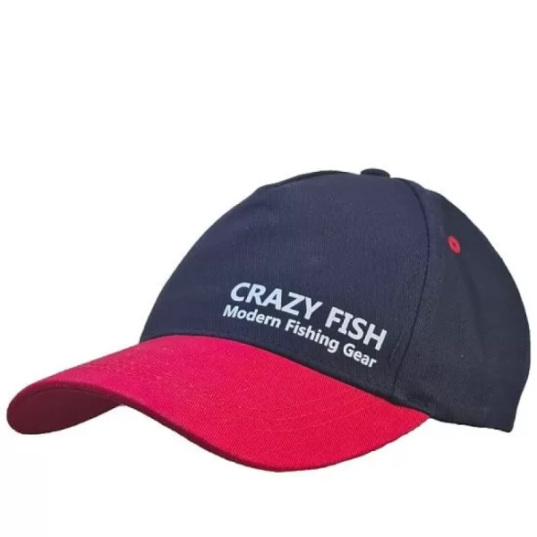 Кепка Crazy Fish Modern blue-red XL