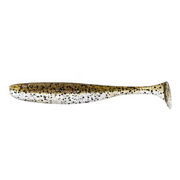 Приманка силиконовая Keitech Easy Shiner 4" #414 Green Pumpkin PP. Shad