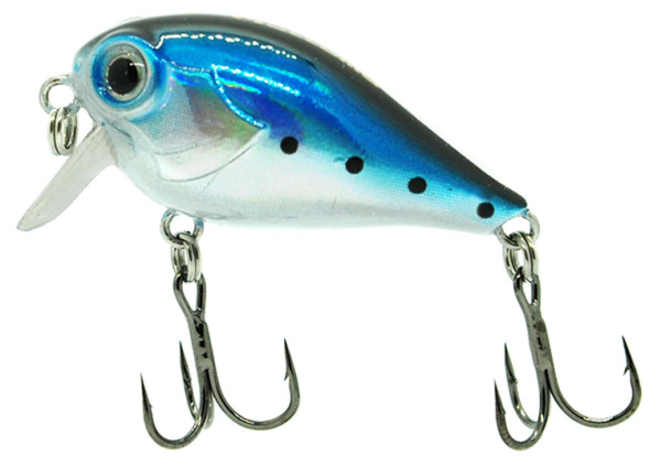 Воблер Mottomo Crazy Crank 40F 40мм, 4,2г #Dark Blue Silver