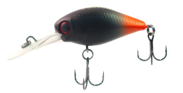 Воблер Mottomo Chubber DR 36F 36мм, 4г #Black Orange