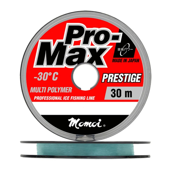 Монофильная леска Momoi Pro-Max Prestige 30м, 0,074мм, 0,7кг