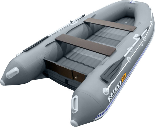 Лодка ПВХ Solar 330-К Оптима НДНД #серый