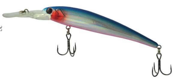 Воблер Mottomo Deep Hooker 90F 90мм, 8,5г #Red Blue