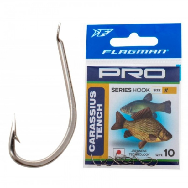 Крючок Одинарный F-Fishing Pro Carassius Tench №12 10шт