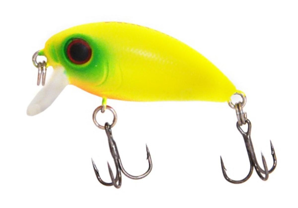 Воблер Mottomo Stalker 36F 36мм, 3,5г #Chart Yellow