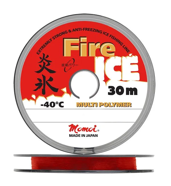 Монофильная леска Momoi Fire Ice 30м, 0,117мм, 1,5кг