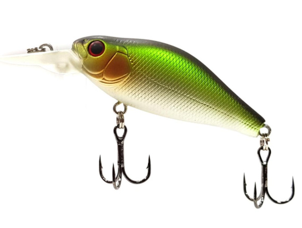 Воблер Mottomo DJ Crank 52F 52мм, 8г #Light Green