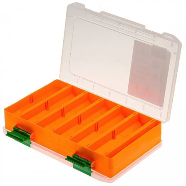 Коробка рыболовная Fisherbox 240D 240x150x50, оранжевая,