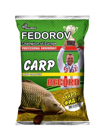 Прикормка Allvega Fedorov Record 1кг #Карп фидер