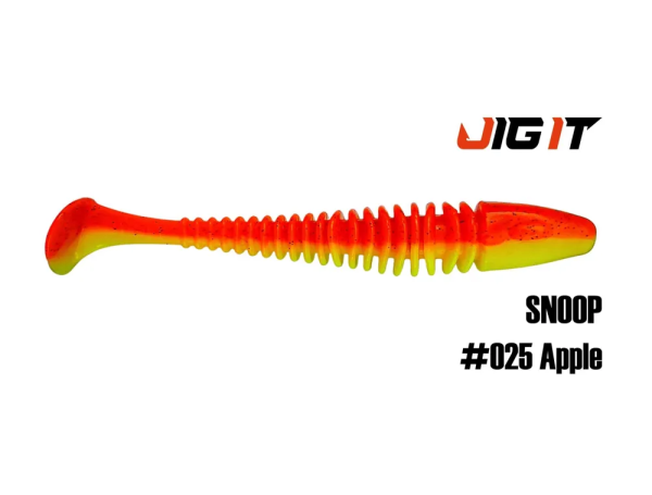 Силиконовая приманка Jig It Snoop 4,5" #025