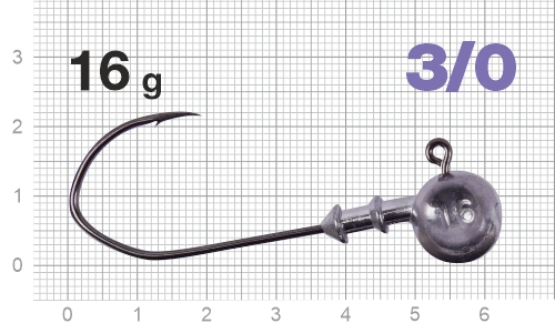 Джиг-головка Nautilus Claw NC-1021 hook №3/0, 16гр, 3шт