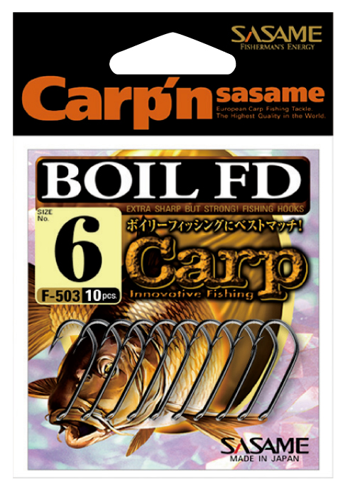 Крючок Одинарный Sasame Boil FD №4 