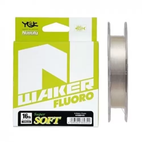 Флюорокарбон YGK Nasuly N-Waker Fluoro 91м, 1,0PE, 0,184мм