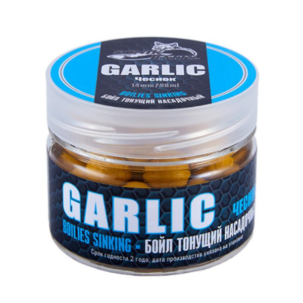 Бойлы тонущие Sonik Baits Sinking 14мм 90мл GARLIC (Чеснок)