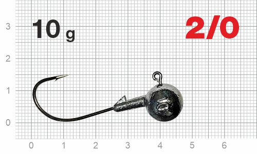 Джиг-головка Nautilus Corner NC-2217 hook №2/0, 10г, 5шт