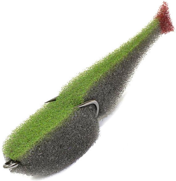 Поролоновая приманка Lex Classic Fish CD 12см, с двойным крючком, 1шт #GLB