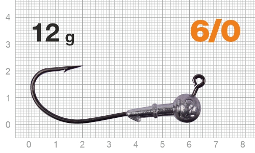 Джиг-головка Nautilus Corner 120 NC-2218 hook №6/0, 12г, 5шт