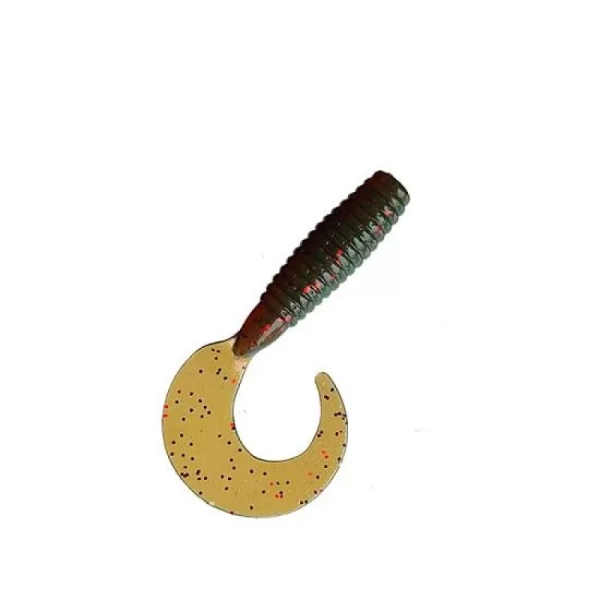Приманка силиконовая Crazy Fish Angry spin 1.4" 78-35-14-6 10шт