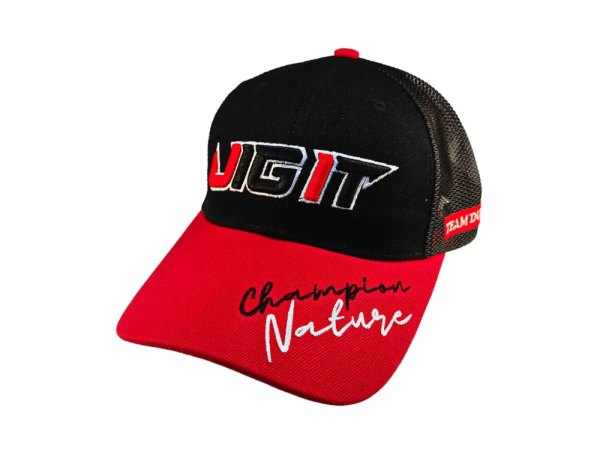 Кепка Jig It Champion #Nature Red-Black