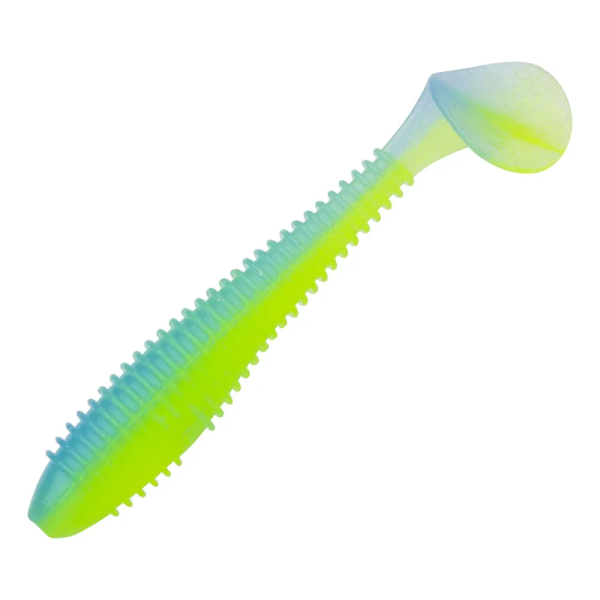 Приманка силиконовая Keitech Swing Impact Fat 3.8" #PAL03 Ice Chartreuse
