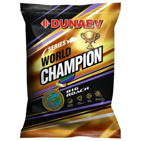 Прикормка Dunaev World Champion 1кг #Big Roach