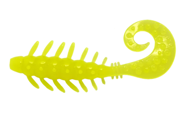Силиконовая приманка LureMax Zuma 2" #001 Chartreuse
