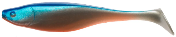 Приманка силиконовая Narval Commander Shad 16см #001-Blue Back Shiner