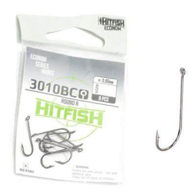 Крючок Одинарный HitFish ESH-3010 №16 10шт