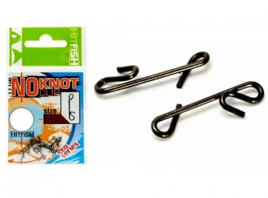 Застежка безузловая HitFish No Knot Clip №2 13lb 5,8кг