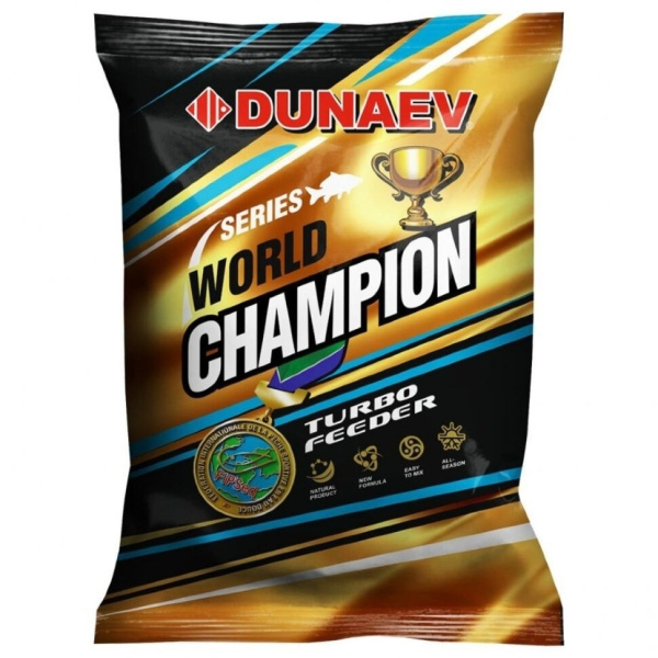 Прикормка Dunaev World Champion 1кг #Turbo Feeder
