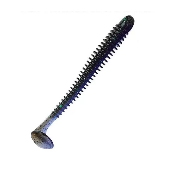 Приманка силиконовая Crazy Fish Vibro Worm 5" 80-120-50d-6 4шт