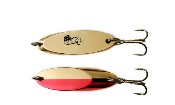 Блесна Колеблющаяся Mottomo Skill Blade 28г #Gold Red