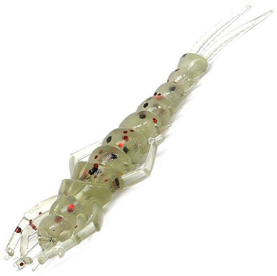 Силиконовая приманка LureMax Stone Fly 2,5" #007 Ebimiso Oil