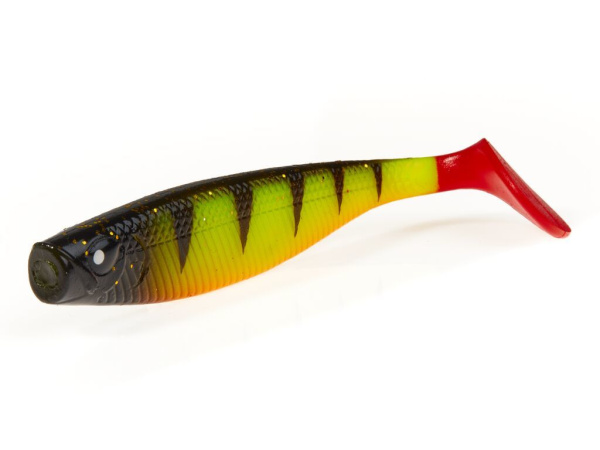 Приманка силиконовая Lucky John Red Tail Shad 5" #PG14