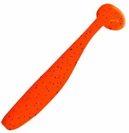 Силиконовая приманка LureMax Slim Shad 4" #008 Fire Carrot