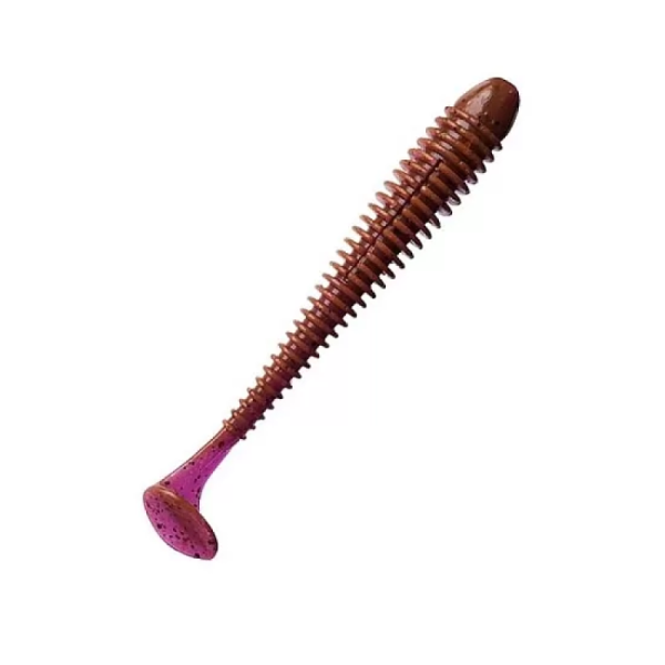 Приманка силиконовая Crazy Fish Vibro Worm 4.5" 77-115-12-6 5шт