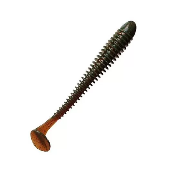 Приманка силиконовая Crazy Fish Vibro Worm 5" 80-120-14-6 4шт