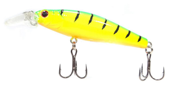 Воблер Mottomo Kipper 70SP 70мм, 8,5г #Lime Tiger