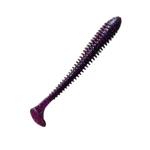 Приманка силиконовая Crazy Fish Vibro Worm 4.5" 77-115-98-6 5шт