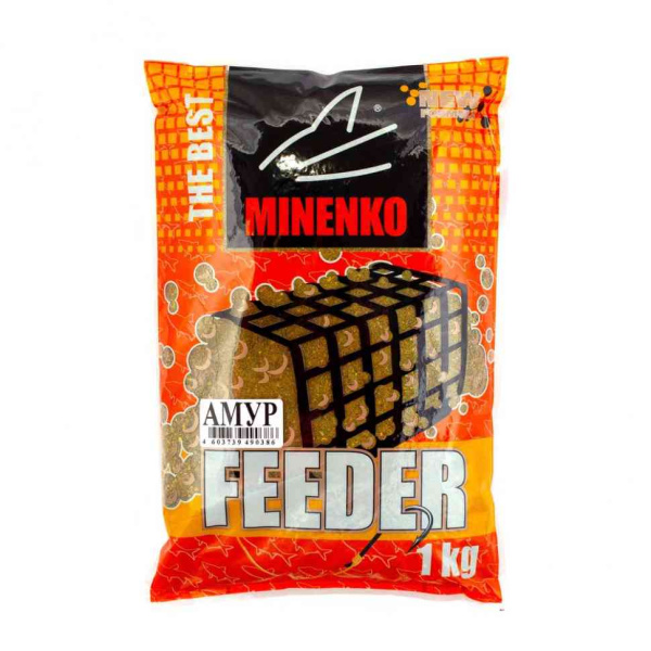 Прикормка Minenko "Feeder" 1кг #Амур