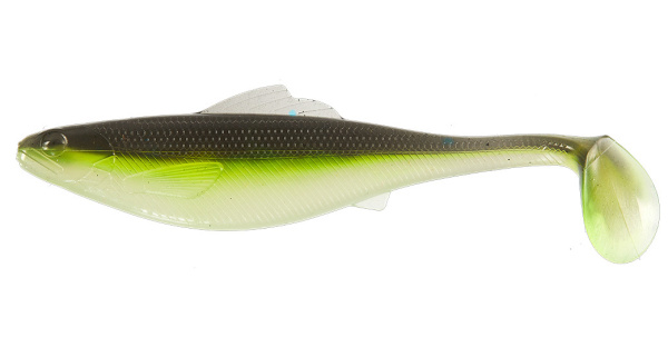 Приманка силиконовая Lucky John Paddle Tail 5" #G02