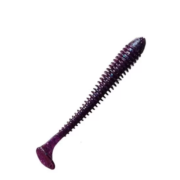 Приманка силиконовая Crazy Fish Vibro Worm 4" 75-100-98-6 5шт