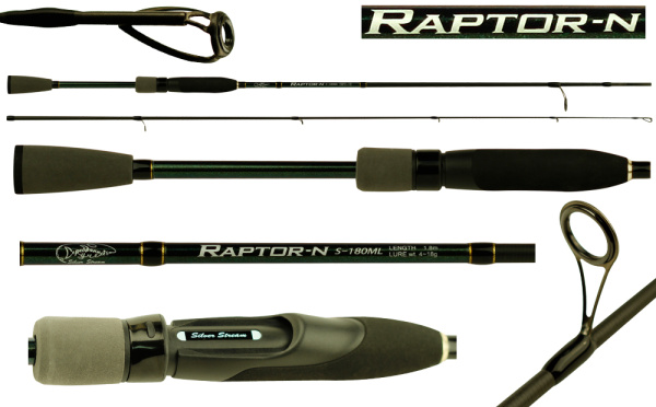 Спиннинг Серебряный Ручей Raptor-N RSN240ML 240см 4-18г