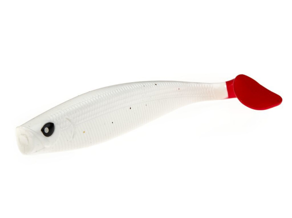 Приманка силиконовая Lucky John Red Tail Shad 7" #PG35